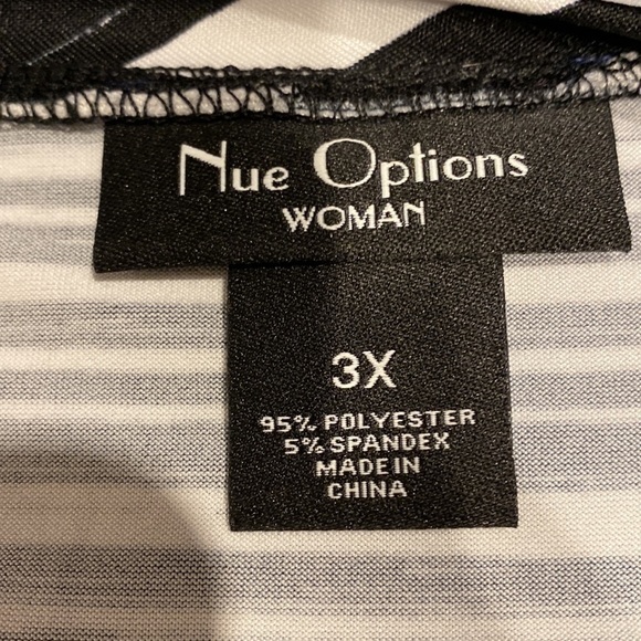 C womens New Options casual stretch sleeveless plus size top 3X - Picture 3 of 3